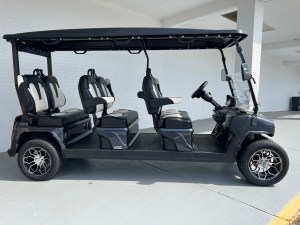 Charcoal Evolution Maverick 6 Seater Golf Cart Lithium 02